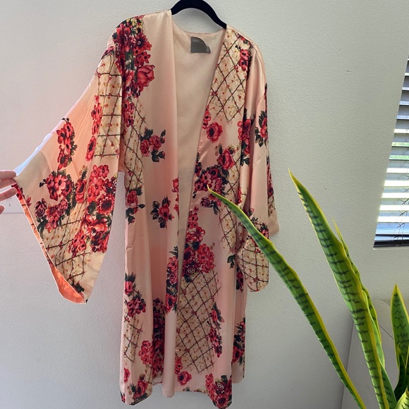 ASOS design printed soft kimono - Picture 6 of 6